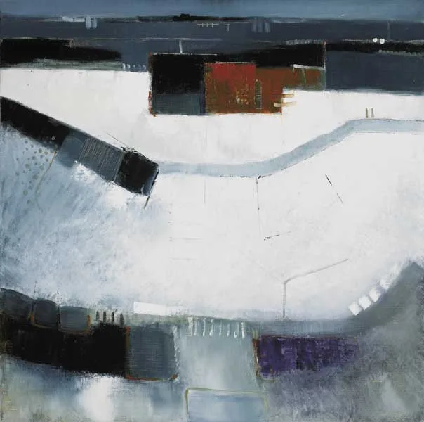 INDIGO HARBOUR by Michael Gemmell, 2002, oil on linen, offered Oct 2011
