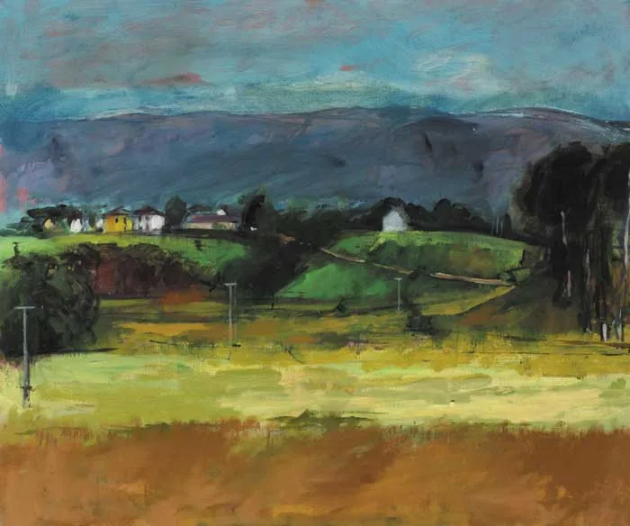 AGHANLOO II by Michael McGuinness, 2001, oil on canvas, sold Oct 2011