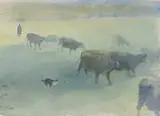 Tom Carr, MILKING TIME
