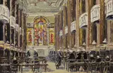 Ivan Sutton, THE FORMER LAW LIBRARY OF THE FOUR COURTS, BEFORE 1922