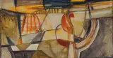 Olive Henry, BATHING POOL and WINTER SUNSET (A PAIR)