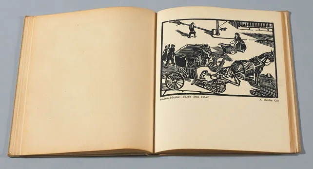 WOODCUTS by Harry Kernoff, limited edition book, sold May 2011