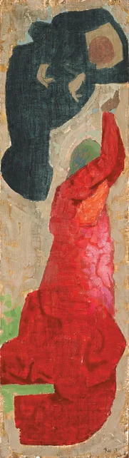 AGONY IN THE GARDEN by Patrick Pye, 1963, oil on board, sold May 2011