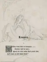 Daniel Maclise, ILLUSTRATION TO BURGER'S LEONORA