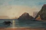 Andrew Nicholl, THE STACK, PORTMOON, GIANT'S CAUSEWAY