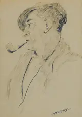 James MacIntyre, MAN WITH PIPE