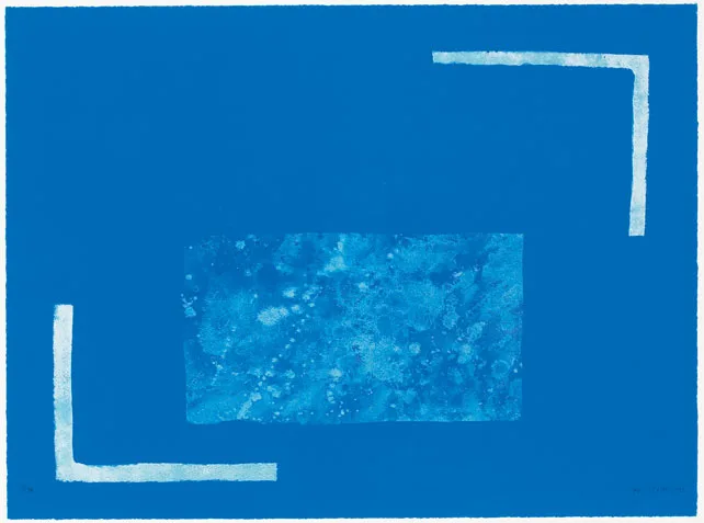 William Scott, ANGLES EQUAL, 1972, screenprint (no. 3 from an edition of 72)