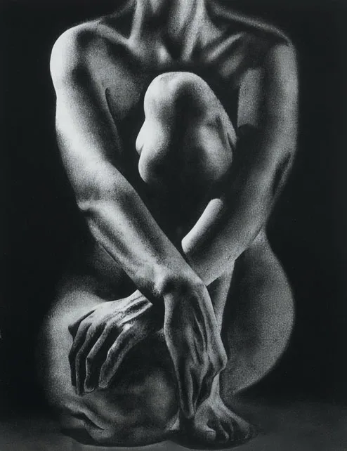 RUTH by Ciaran Carty, 2006, charcoal, offered May 2011