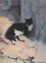 James English, THE HARBOUR CAT - RESTING