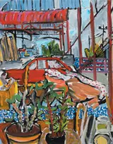 Elizabeth Cope, RED MERCEDES