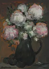 Gladys Maccabe, STILL LIFE WITH CABBAGE ROSES