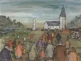 Gladys Maccabe, GOING TO CHURCH