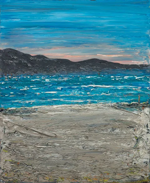 Willie Evesson, DUBLIN BAY, oil on canvas