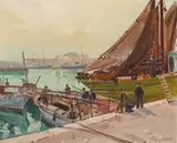 Robert Taylor Carson, HARBOUR, PALMA, MAJORCA