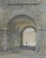 Thomas Ryan, ARCHWAY THROUGH TO A COURTYARD