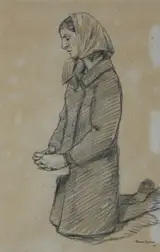 Thomas Ryan, WOMAN PRAYING