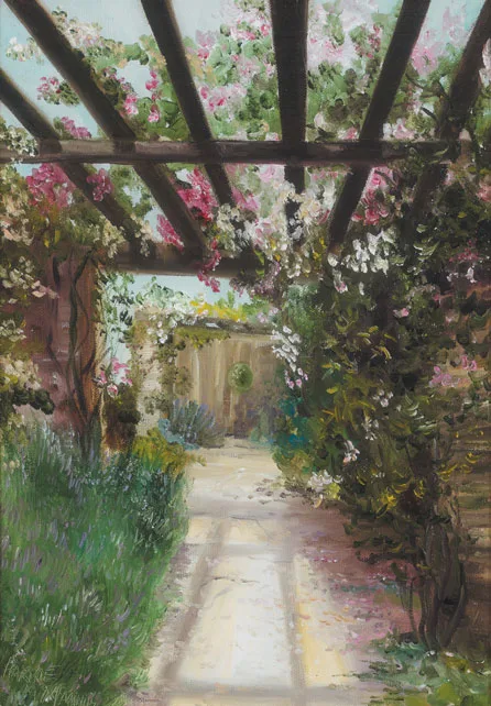Harrie McManus, IN FULL BLOOM, oil on canvas
