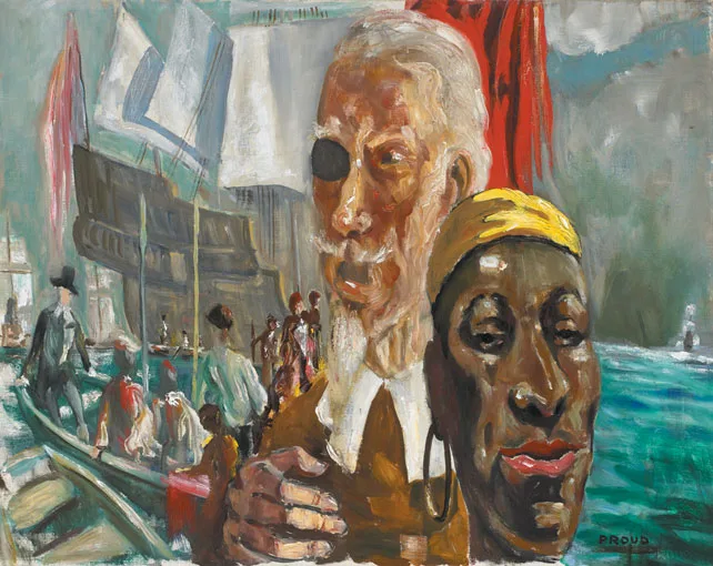 SPANISH REFLECTIONS by Liam Proud, 1967, oil on canvas, offered May 2011