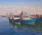 Tom Roche, BLUE TRAWLERS, DUN LAOGHAIRE