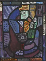 Evie Hone, CUBIST COMPOSITION FOR STAINED GLASS WINDOW