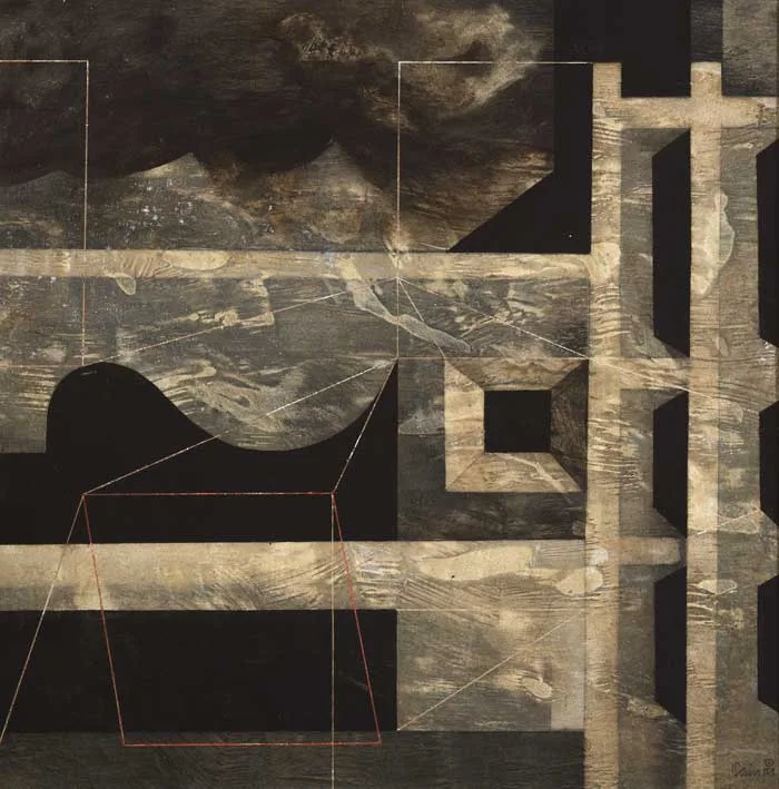 Colin Middleton, THRESHOLD, 1967, oil on board