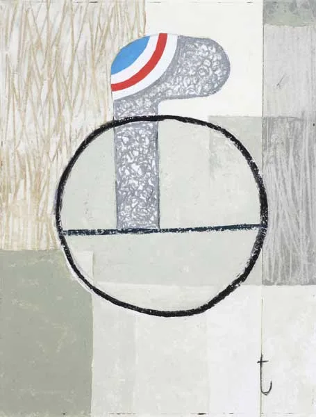 Thurloe Conolly, HOOP, 2003, oil on paper