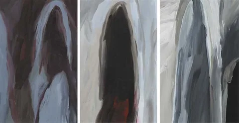 Cecily Brennan, GATEWAY SENTINEL, FEBRUARY 1997, oil on card