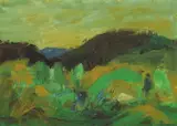 Nancy Wynne-Jones, EVENING MOUNTAINS