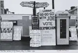 John Minihan, ELECTION POSTERS, EMILY SQUARE, ATHY, COUNTY KILDARE