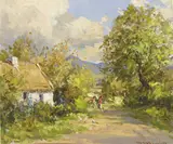 Maurice Canning Wilks, "IN THE MOURNE COUNTRY" NEAR ANNALONG, COUNTY DOWN