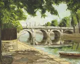 Cecil Maguire, BRIDGE ON THE SEINE