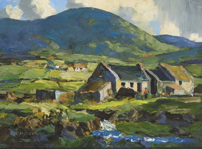 Christopher M. Doran, MOUNT EAGLE, COUNTY KERRY, oil on canvas