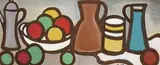 Markey Robinson, STILL LIFE WITH FRUIT AND JUGS
