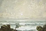 Ciaran Clear, EARLY MOON RISE, NORTH STRAND, RUSH
