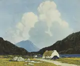 Paul Henry, COTTAGES BY A BOG LAKE and KILLARY BAY CONNEMARA and THE BLUE LAKE