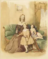 Robert Richard Scanlan, ISABELLA MARSTON NEE FENTON WITH LASCELLES AND LILLA (EMILY JANE)