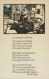 Jack Butler Yeats, COMHTHROM AN LAE and A CRADLE SONG (A PAIR)