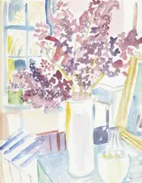Father Jack P. Hanlon, STILL LIFE WITH LILAC