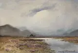 William Percy French, BOG LANDSCAPE, WEST OF IRELAND