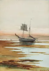 William Percy French, BEACHED VESSEL