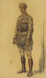 William Conor, PORTRAIT OF AN OFFICER