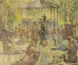 William Conor, BANDSTAND, BOTANIC GARDENS, BELFAST