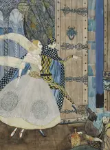 Harry Clarke, ILLUSTRATION TO JOHN KEAT'S POEM, THE EVE OF ST. AGNES