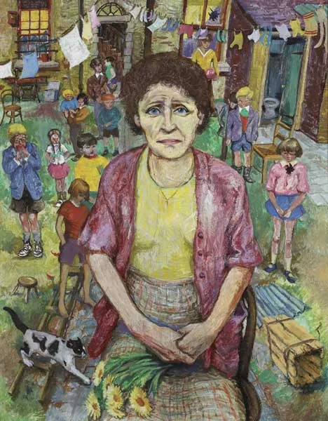 A BAKER'S DOZEN by Harry Kernoff, 1971, oil on board, offered Nov 2010