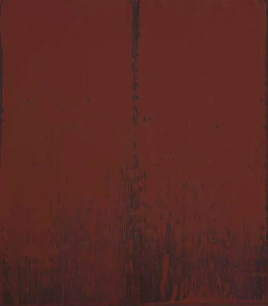 UNTITLED ABSTRACT by Ciarán Lennon, oil on canvas, sold Nov 2010