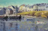 Ivan Sutton, MORNING SUNLIGHT, ROUNDSTONE HARBOUR, COUNTY GALWAY