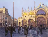 Cecil Maguire, PASSEGGIATTA, SAN MARCO, VENEZIA