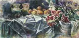 John Keating, TIGER LILLIES WITH FRUIT AND JUGS