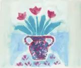 Neil Shawcross, STILL LIFE WITH RED TULIPS