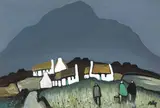 Markey Robinson, SHAWLIES AND COTTAGES, ACHILL ISLAND